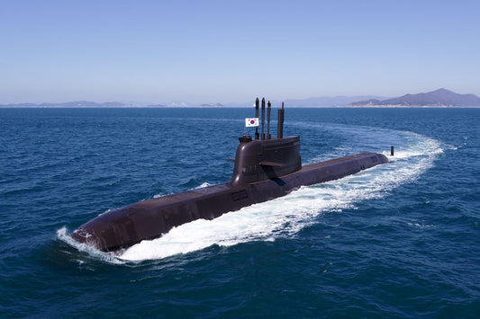 South Korean Dosan Ahn Changho Submarine (KSS-III) 36 Inches Model