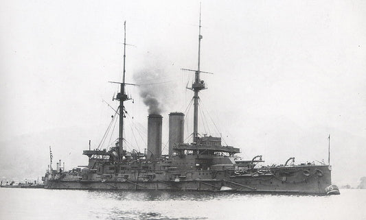 Japanese Mikasa Battleship (Launched 1900) 30 Inches Ship Model