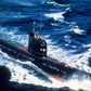 Russian B-39 Foxtrot-Class Submarine (Project 641) 36 Inches Model