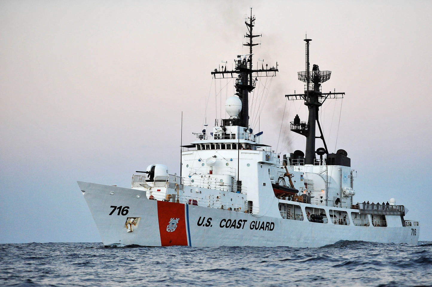 USCGC Dallas WHEC-716 L76cm Ship Model