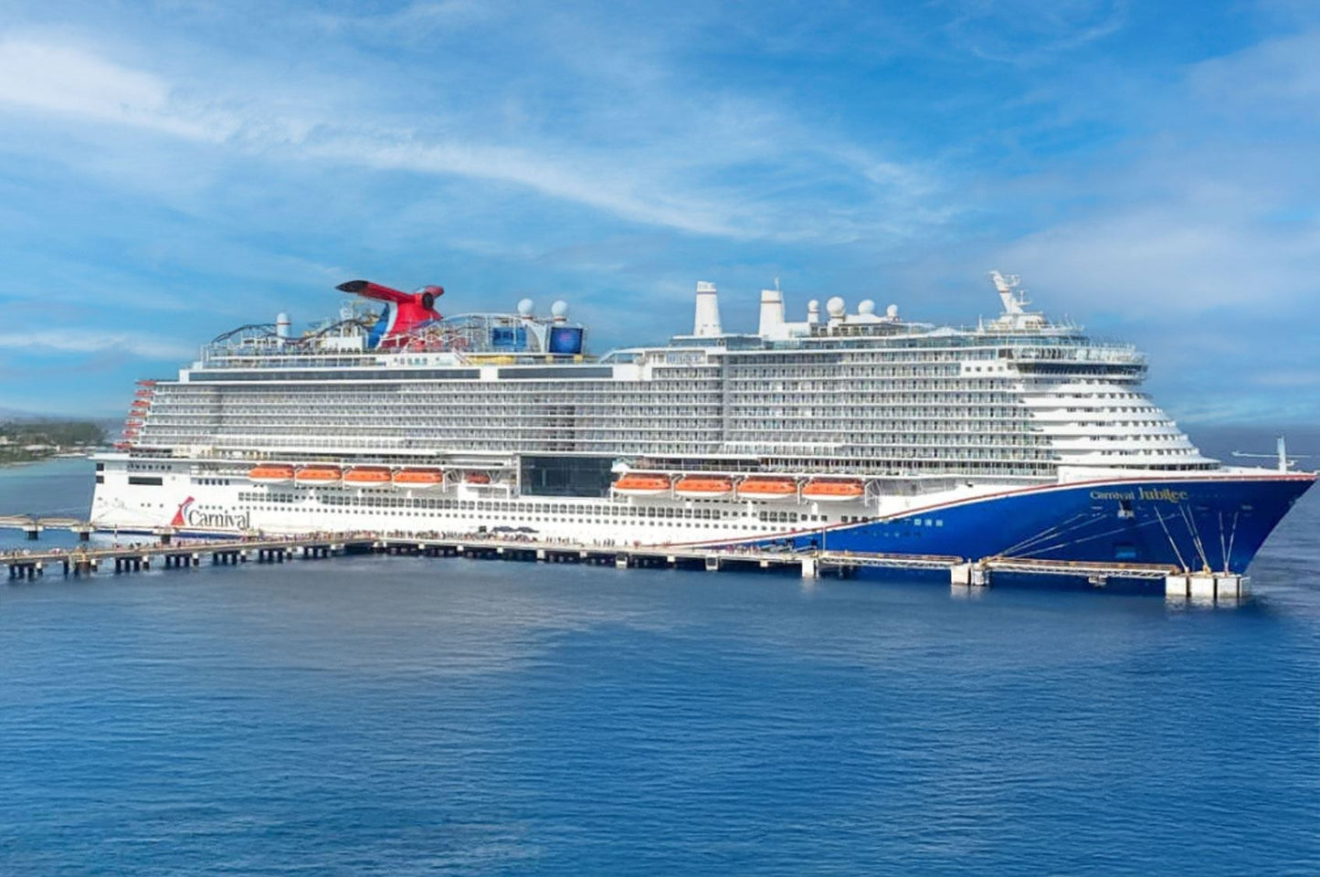 American Carnival Jubilee (Excel-Class) Cruise Ship 30 Inches Model