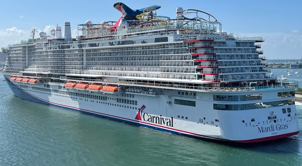 American Carnival Mardi Gras (Excel Class) – Carnival Cruise Line 36 Inches Ship Model