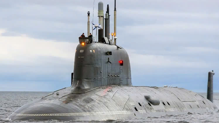 Russian K-560 Severodvinsk Yasen-Class Submarine (Project 885) 30 Inches Model