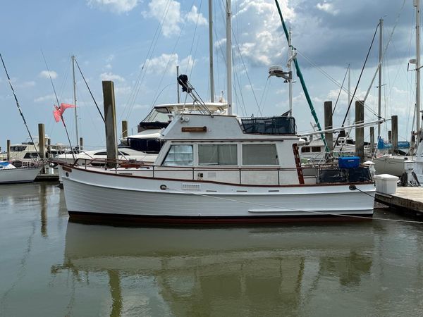 American Grand Banks 32 (Grand Banks Series) 36 Inches Ship Model