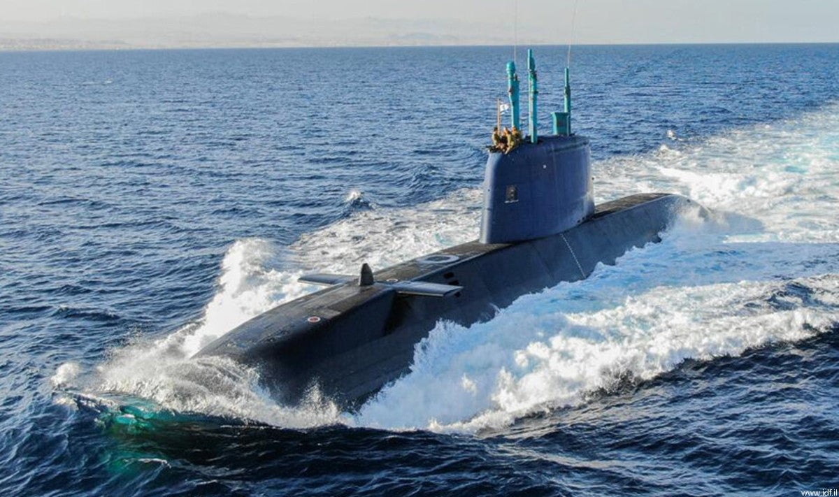 Israeli Dolphin Submarine (Type 800) 30 Inches Model