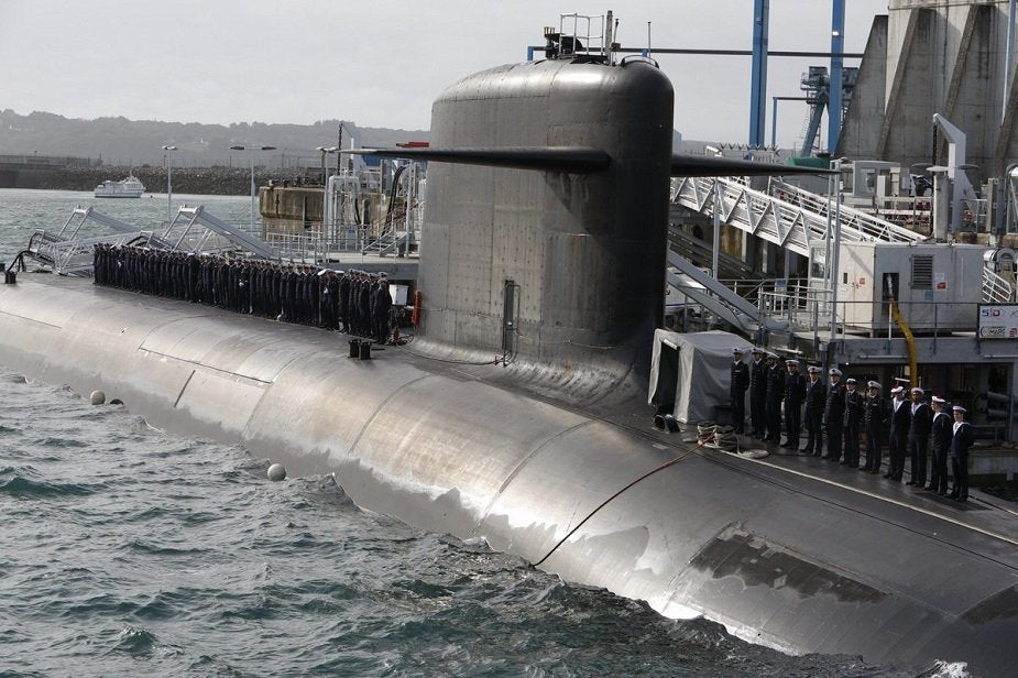 French Le Triomphant ballistic missile Submarine (S616) 36 Inches Model