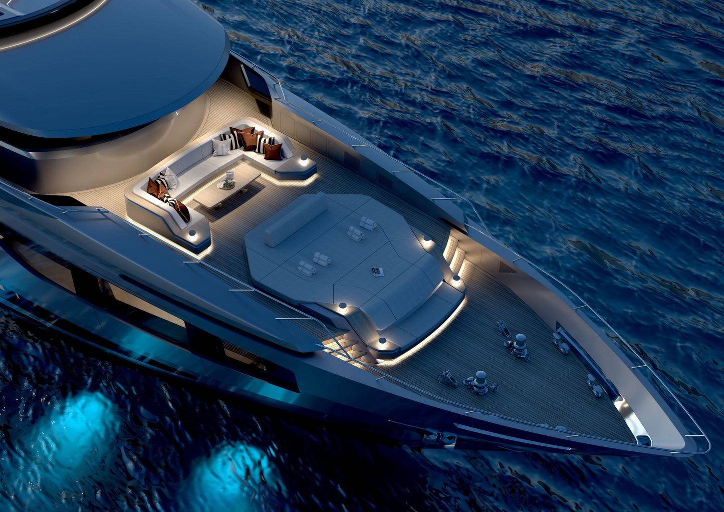 British Orion One Yacht 30 Inches Ship Model