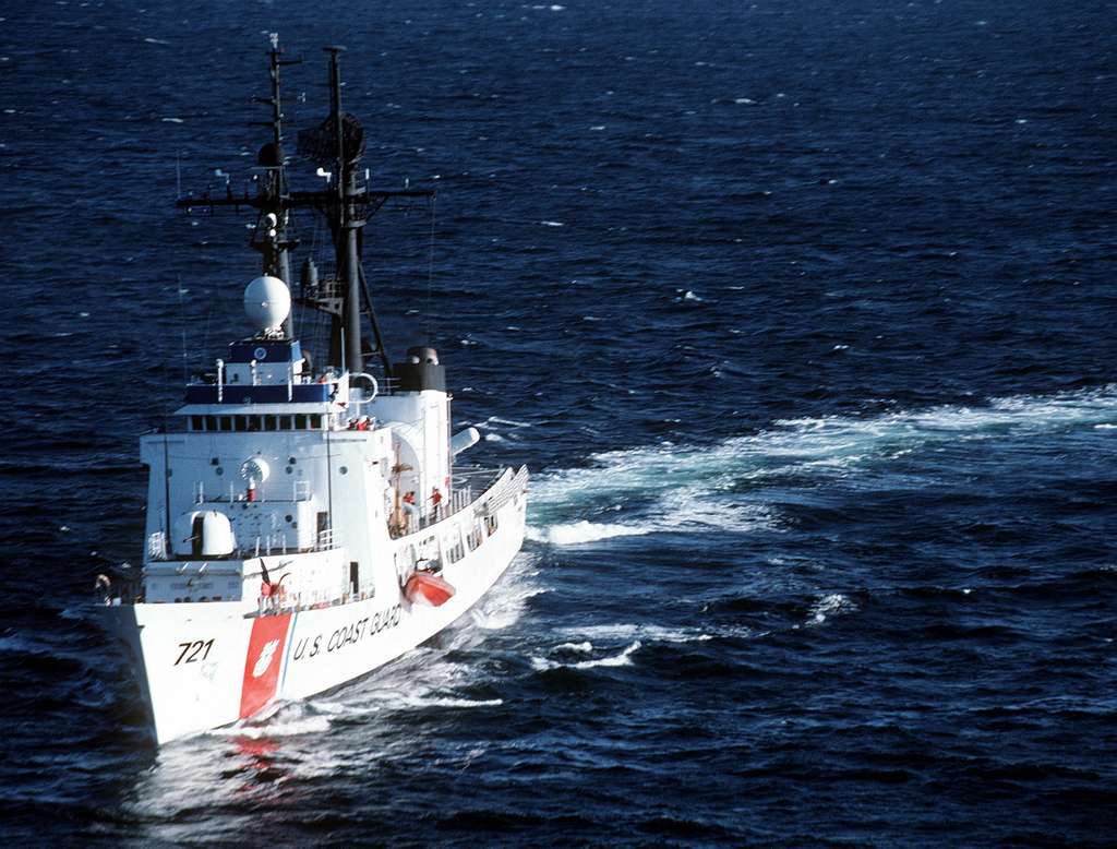 USCGC Gallatin WHEC-721 L91cm Ship Model