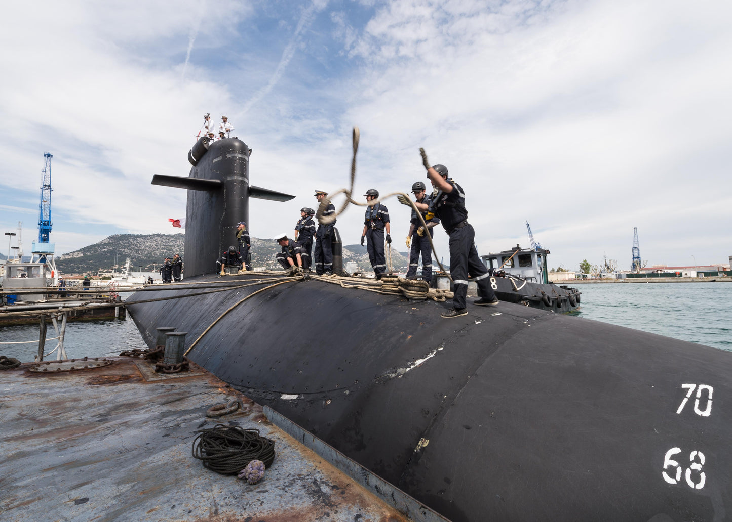 French Rubis Submarine (S601) 30 Inches Model