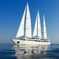French Le Ponant (Ponant Fleet) 30 Inches Ship Model