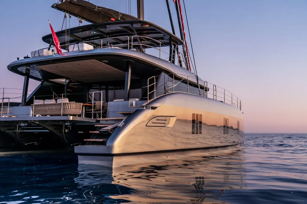 Polish Sunreef 60 (Sunreef Series) 30 Inches Ship Model