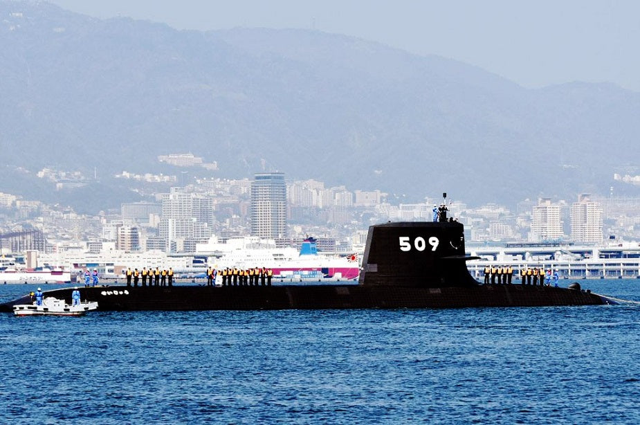 Japanese JS Sōryū Submarine (SS-501 Series) 30 Inches Model