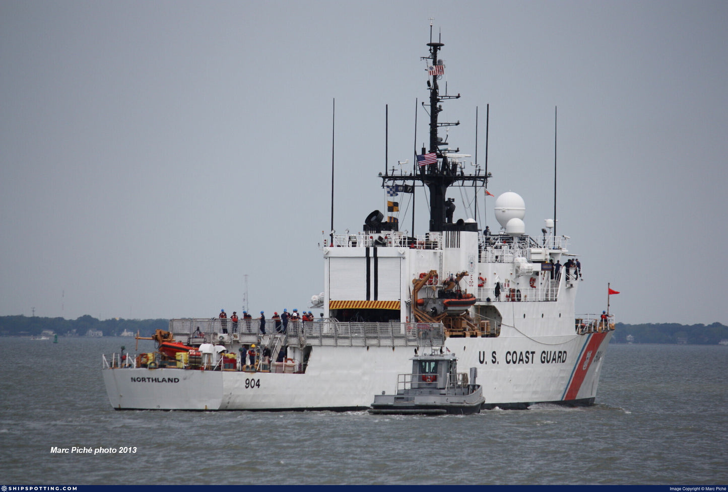 USCGC Northland WMEC-904 L76cm Ship Model