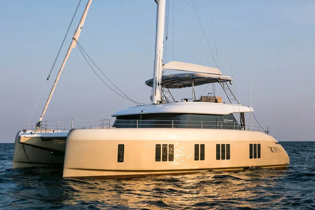 Polish Sunreef 50 (Sunreef Series) 36 Inches Ship Model