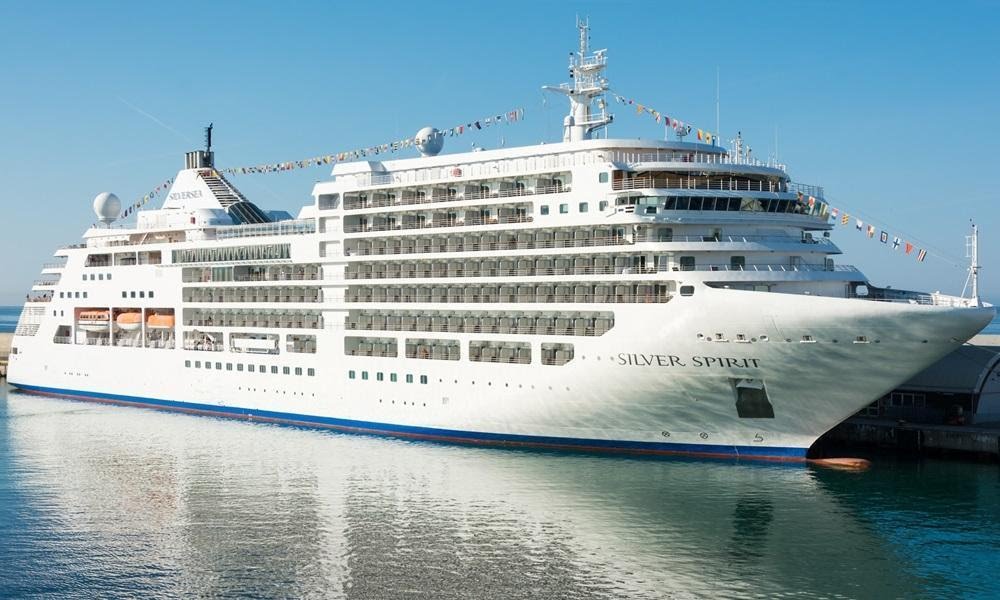 Monaco Silver Nova (Evolution-Class) Cruise Ship 30 Inches Model