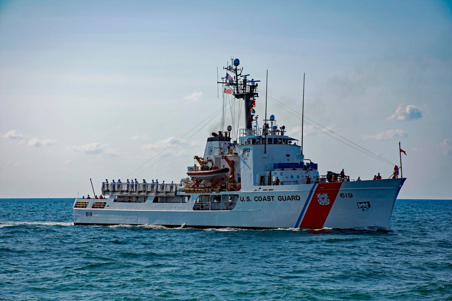 USCGC Confidence WMEC-619 L76cm Ship Model