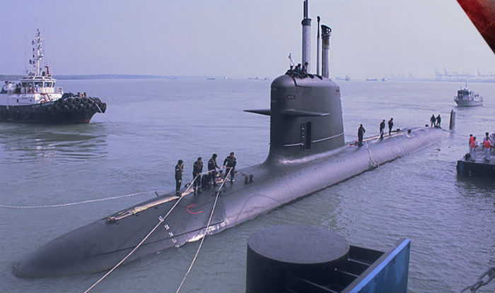 Indian INS Kalvari Submarine (S21) 30 Inches Model