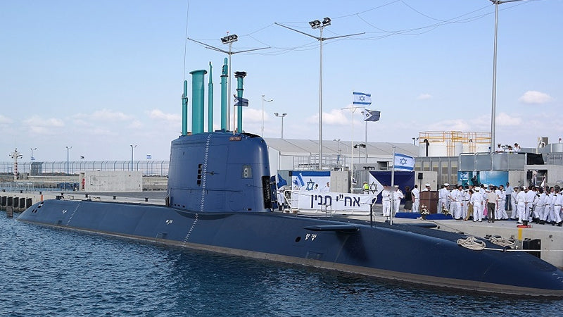 Israeli Dolphin Submarine (Type 800) 30 Inches Model