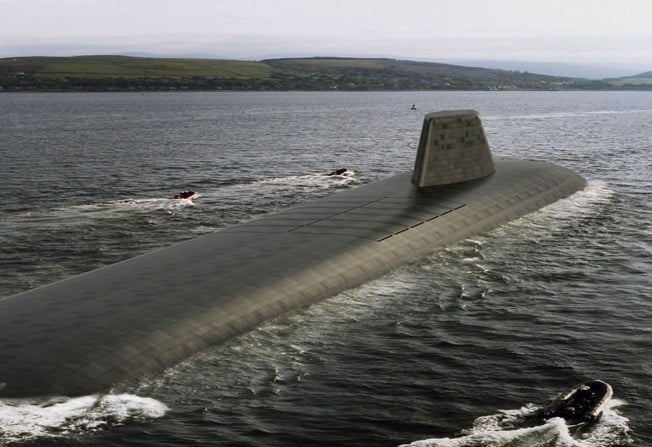 HMS Dreadnought (S101) Nuclear-power Submarine 30 Inches Model