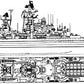 Russian Kirov-Class (Project 1144 Orlan) 36 Inches Battlecruiser Model