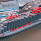 British Valiant Lady (Scarlet-Class) Cruise Ship 36 Inches Model