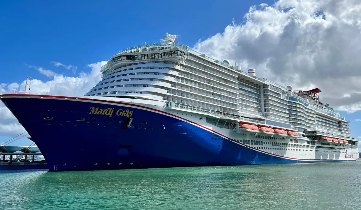 American Carnival Mardi Gras (Excel Class) – Carnival Cruise Line 30 Inches Ship Model