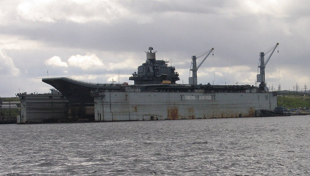 Russian Admiral Kuznetsov (063) 36 Inches Aircraft Carrier Model