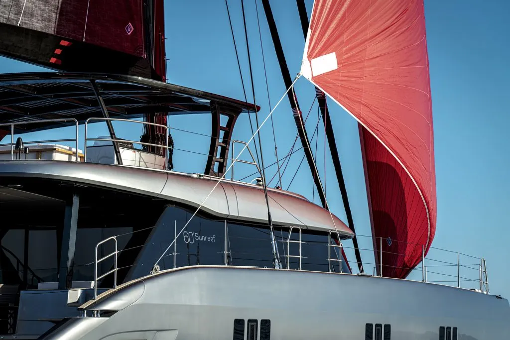 Polish Sunreef 60 (Sunreef Series) 30 Inches Ship Model