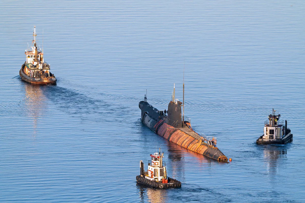 Russian B-39 Foxtrot-Class Submarine (Project 641) 30 Inches Model
