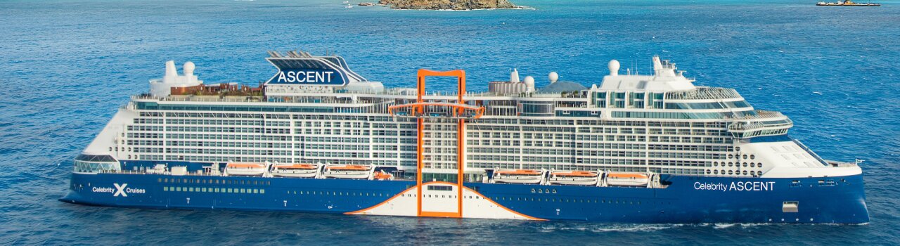 American Celebrity Ascent (Edge-Class) Cruise Ship 30 Inches Model