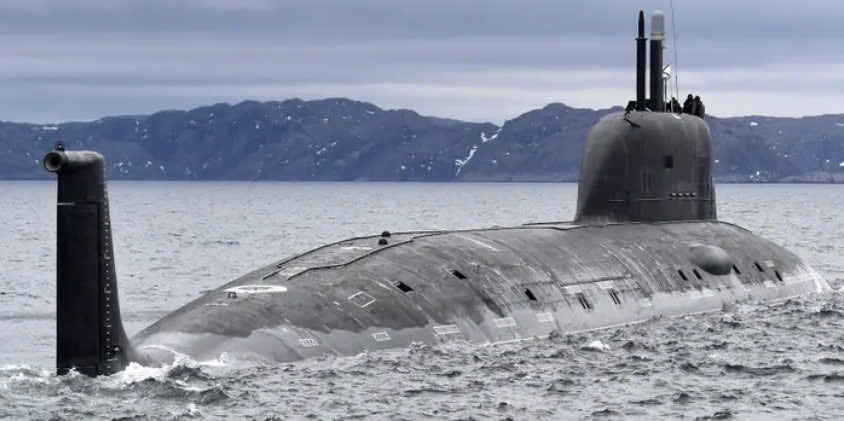 Russian K-560 Severodvinsk Yasen-Class Submarine (Project 885) 30 Inches Model