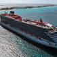British Scarlet Lady Cruise Ship 36 Inches Model