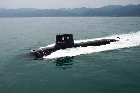 Japanese JS Sōryū Submarine (SS-501 Series) 30 Inches Model