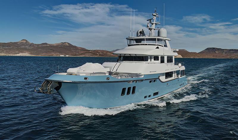 American Nordhavn 96 30 Inches Ship Model