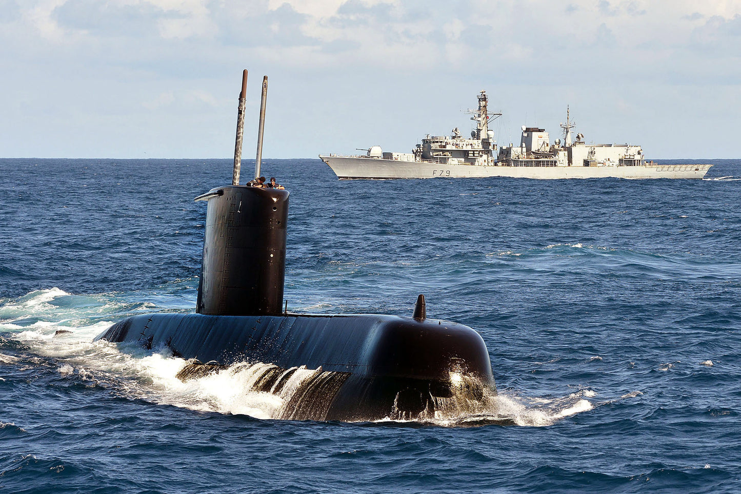German Type 209 Submarine (U-Boot Klasse 209) 36 Inches Model