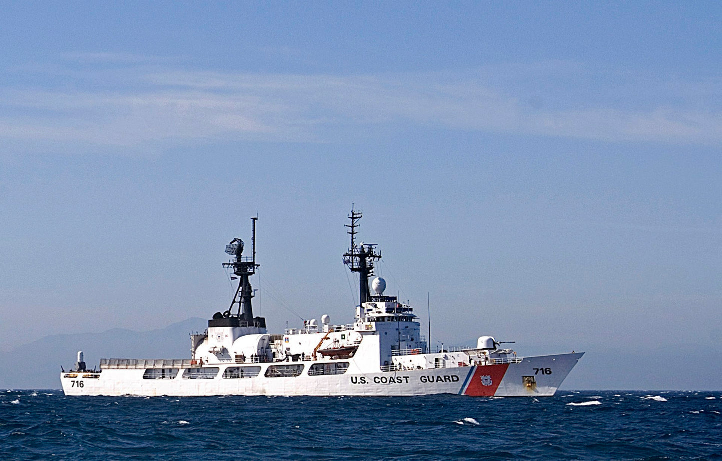USCGC Dallas WHEC-716 L76cm Ship Model