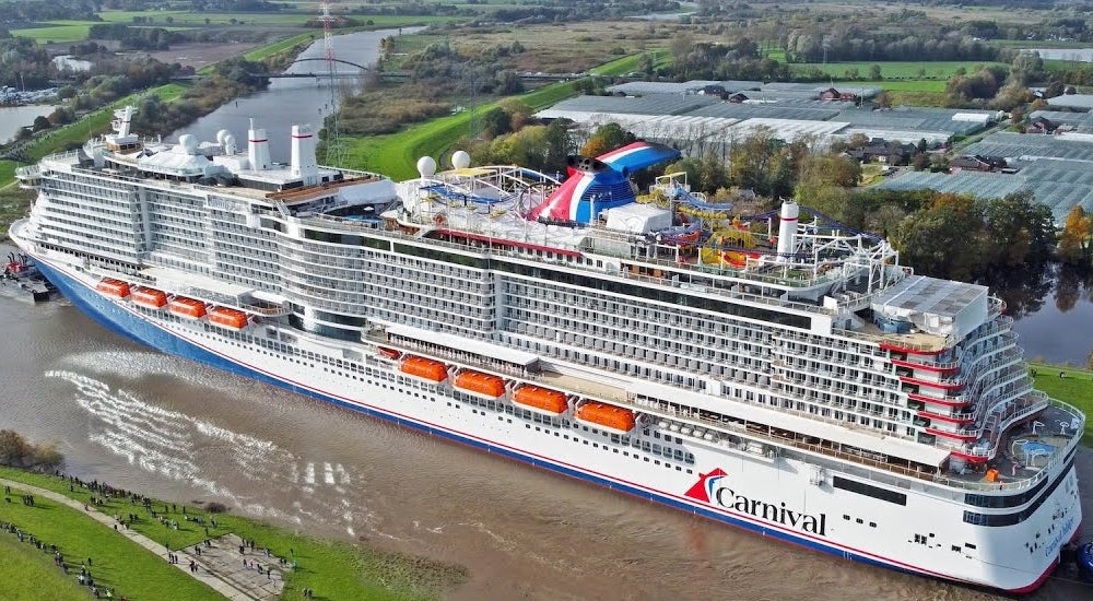 American Carnival Jubilee (Excel-Class) Cruise Ship 36 Inches Model