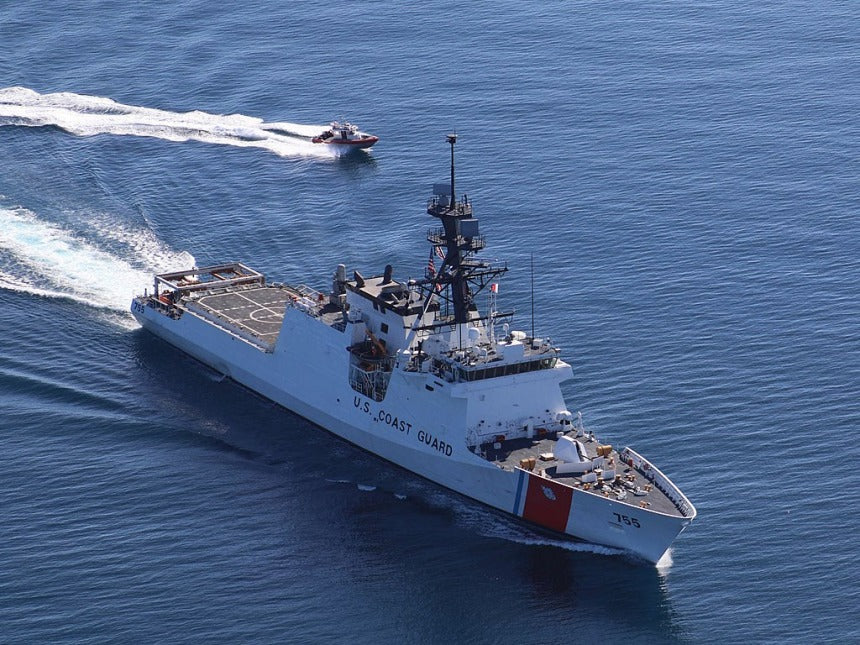USCGC Munro WMSL-755 L91cm Ship Model