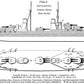 Italian Andrea Doria (1913) 30 Inches Battleship Model