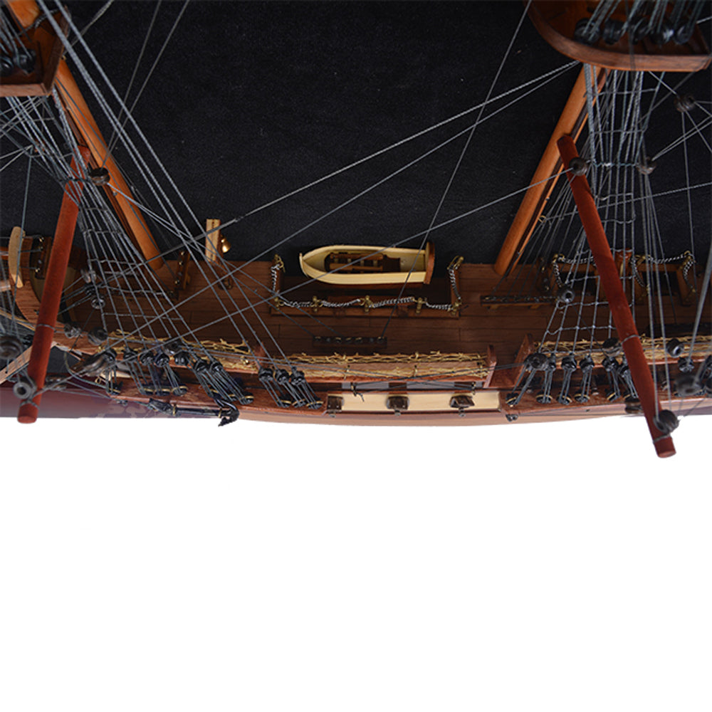 USS CONSTITUTION HALF-SHIP | Museum-quality | Fully Assembled Wooden Ship Models For Wholesale