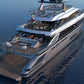 Italian Azimut Grande Trideck (Grande Series) 30 Inches Ship Model