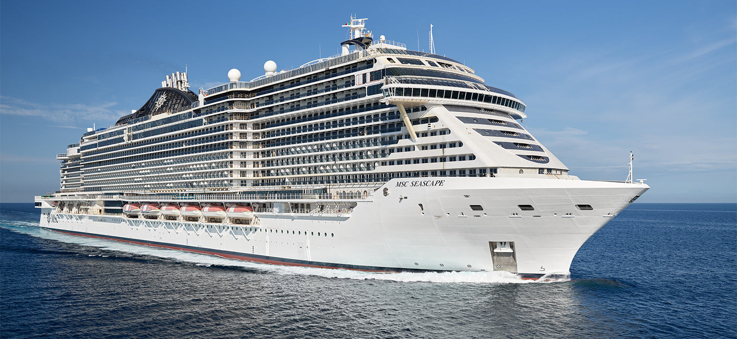 Italian MSC Seascape (Seaside EVO-Class) Cruise Ship 30 Inches Model