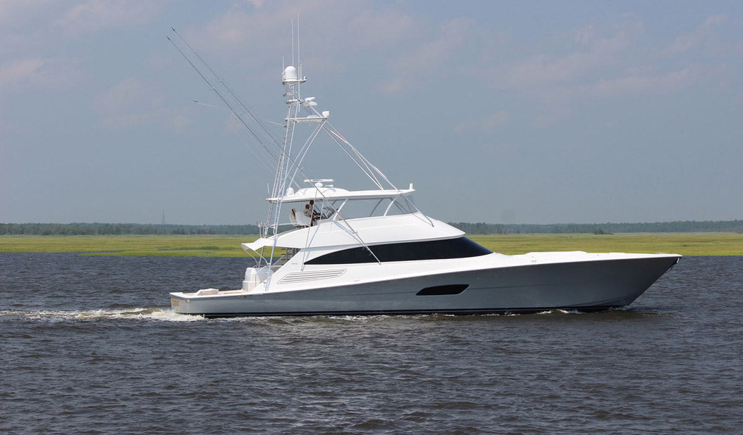 American Viking 92 Convertible Yacht 36 Inches Model Boat