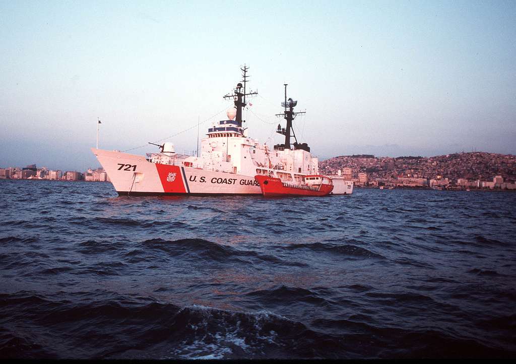 USCGC Gallatin WHEC-721 L91cm Ship Model