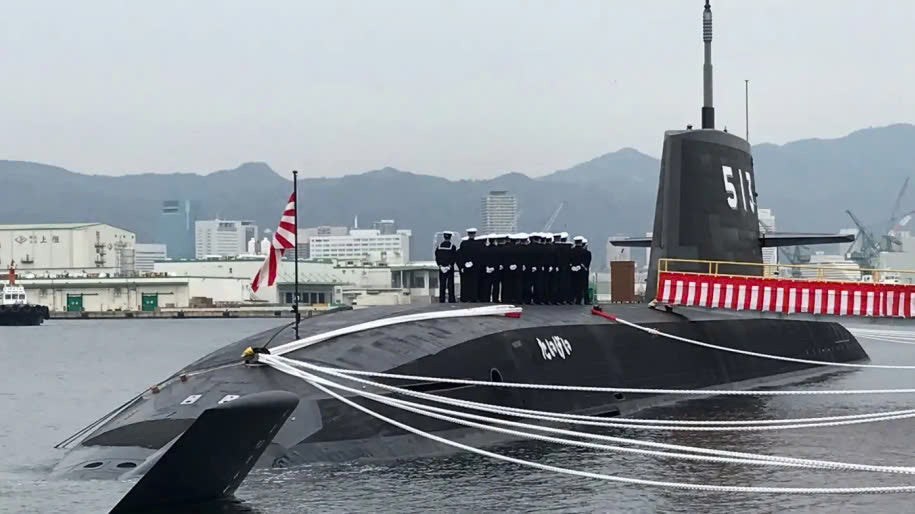 Japanese JS Taigei Submarine (SS-513 Series) 36 Inches Model
