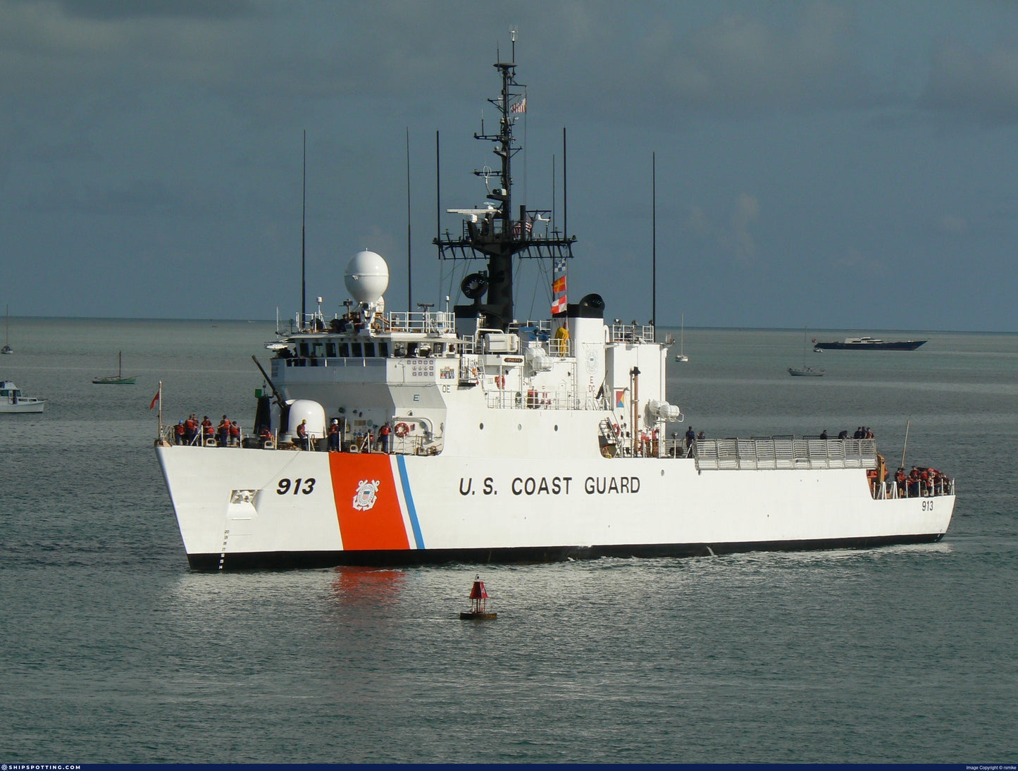 USCGC Mohawk WMEC-913 L76cm Ship Model