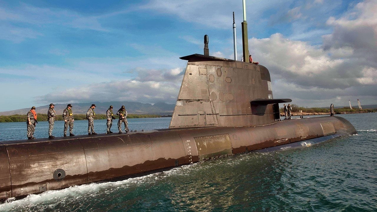Australian Collins Class Submarine 36 Inches Model