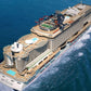 Italian MSC Seascape (Seaside EVO-Class) Cruise Ship 30 Inches Model