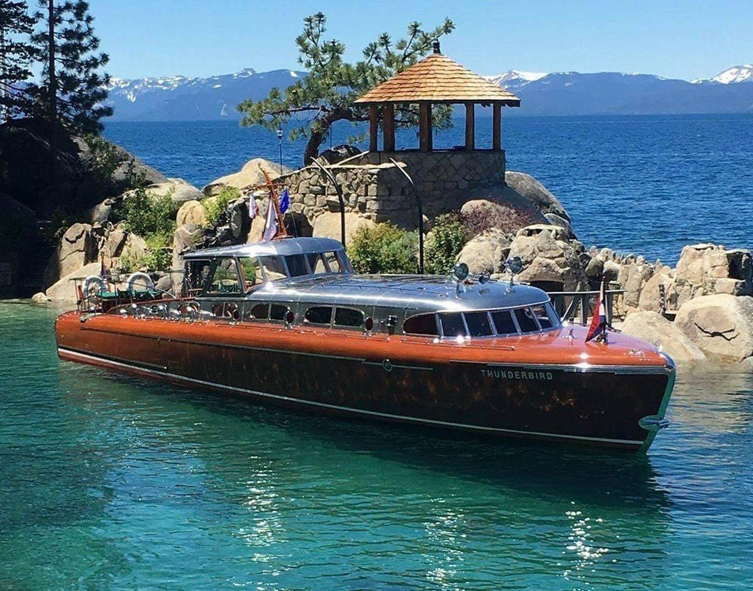 American Hacker Craft Thunderbird (Hacker-Craft Series) 30 Inches Ship Model