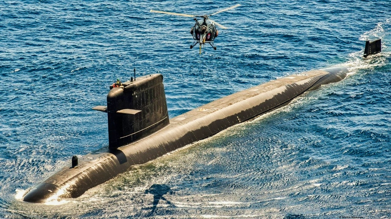 French Rubis Submarine (S601) 36 Inches Model